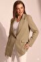 Tek Düğmeli Blazer Model Ceket