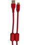Ultimate Audio Cable USB 3.0 C-A Red Straight 1.5m - 2