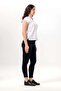Short Cap Sleeve Gülizar Şile Bezi Summer Embroidered Blouse White Byz - 4