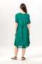 Short Sleeve Hacer Double Pockets Summer Poplin Authentic Dress Nile Green Nlysl - 2