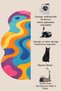 Sdt Rainbow Wavy Woven Base Decorative Carpet Sdt677 - 6