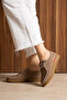 Mokka Beige Suede Genuine Leather Orthopedic Loafer - 4
