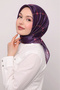 وشاح كريستال D7 بنفسجي - 3