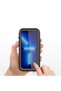 حافظة مقاومة للماء TGCO 1-1 متوافقة مع هاتف iPhone 13 Pro - أسود - 5