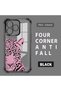 Realme Note 50 Compatible Transparent Four Corner Silicone Coated Glossy Edge Case