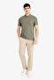 Anti-Wrinkle Slim Fit Polo Collar Short Sleeve Polo T-Shirt F9896Ax26Sp - 4
