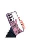 Samsung Galaxy S22 Ultra Compatible Transparent Four Corner Silicone Coated Glossy Edge Case - 2