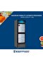 Showcase No Frost Chiller 405 L, Self Closing Tempered Glass Double Door - 3