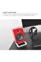 S6W Tilted Desktop Speaker Stands for Bookshelf Speakers & Full-Size 5"-7" Studio Monitors - 5
