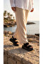 Skin High Sole Double Velcro Two-Stripe Summer Women's Wedge Heeled Sandals - 7