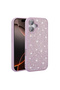 iPhone 16 Case Shiny Gemstone Design Tgco Diamond Cover - Pink - 4