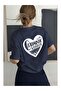 Optimistic Heart Back Print T-Shirt