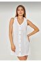 Modal Shirt Collar Dress - 4