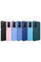 Redmi Note 11S Global Case Silicone Tgco Luna Cover with Metal Frame and Button Design - Black - 3