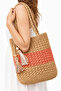Handmade Eyelet Bohemian Hand Knitted Straw Bag - 4