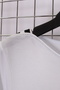 Women's Plus Size Lycra Boat Neck Shoulder Garnished Printed Patterned Short Sleeve Mom T-Shirt Combed Cotton Blouse - 6