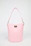 Women's Sakura Pink Wallet Detailed Bucket Model Hand and Shoulder Bag Molina - 3
