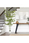 160cm Artificial Bamboo Tree with White Planter for Home Office Hotel Garden Decor - 3