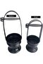 Hookah Charcoal Coal Holder Basket Lounge Style, Charcoal Briquette Holders - (Small Size) - 2