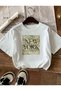 Women's New York Text Printed Tshirt