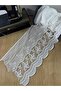 Floral Embroidered Voile Lace Ribbon (1 Meter) - 2