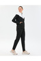 W Coll. Track Suit Women's Black Tracksuit Set S241210-3817 - 2