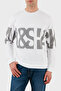 Paul & Shark Logo Printed Stretch Cotton Regular Fit Crew Neck Sweat Men's Sweat 24411862 010 - 4