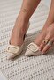 Prague Premium Women's Beige Stiletto 6 cm - 5