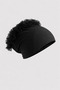 Frilly Bonnet Black - 2