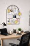 Lefi̇ Ev 40X60Cm Arched Metal Wire Board Decorative Wall Note Holder Photo Hanger Office Home Organizer - 5