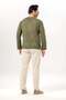 Long Sleeve Bora V-Neck Buttoned Poplin Men's T-Shirt |   Summer Men's Tshirt Light Khaki Ahk - 7