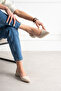 5cm Women's Heeled Shoes Tesla Patent Leather Beige - 3