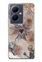 Vivo V29 Lite 5g Compatible Heart and Butterfly Collage Pattern Transparent Phone Case