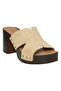 D26Yt-1925 Daily Beige Women's Slippers