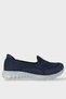 Breathable Anatomical Sole with Cross Elastic Women's Ballerinas Dark Blue