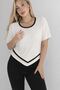 Women's Stylish and Sporty Crew Neck T-Shirt - 5