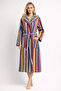 100% Cotton - Yarn Dyed Hooded Unisex Bathrobe - Very High Quality - Eco-Tex Certified