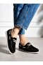 Elmar Black Lace-Up Women's Loafer - 2