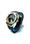 IronX Skeleton Gold Open Heart Dial, Brown Faux Leather Strap, Stainless Steel Case Wristwatch - 3