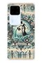 Vivo V30 Compatible Aquarius Patterned Transparent Phone Case
