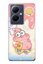 Vivo V29 Lite 5g Compatible Patrick Star Patterned Transparent Phone Case