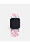 Girls Pink Print Digital Watch
