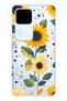 Vivo V30 Compatible Sunflower Patterned Transparent Phone Case