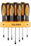 7 Piece Go Through Screwdriver Set with Stand - 3