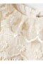 Vintage Baby Dress with Lace Collar - 4