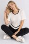 Women's Stylish and Sporty Crew Neck T-Shirt - 2
