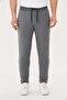 Men's Cotton Zippered Pocket Sweatpants Anthracite M. 5431-A
