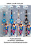 Boy's Wrist Watch 1 Piece Colorful Strap Analog Watch
