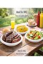 Disposable Plastic Plates Plain 7 inch, 1 pack in 25pcs - 4