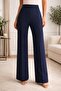 Lycra Knitted Trousers with Pipe Leg Pockets, Original Pattern, Domestic Production - 3